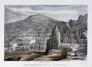 The Penrhyn Slate Quarries by Walter Crane